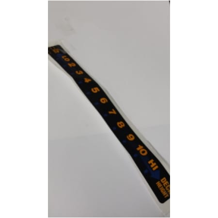 Mtd Label-Deck Height 777I23293